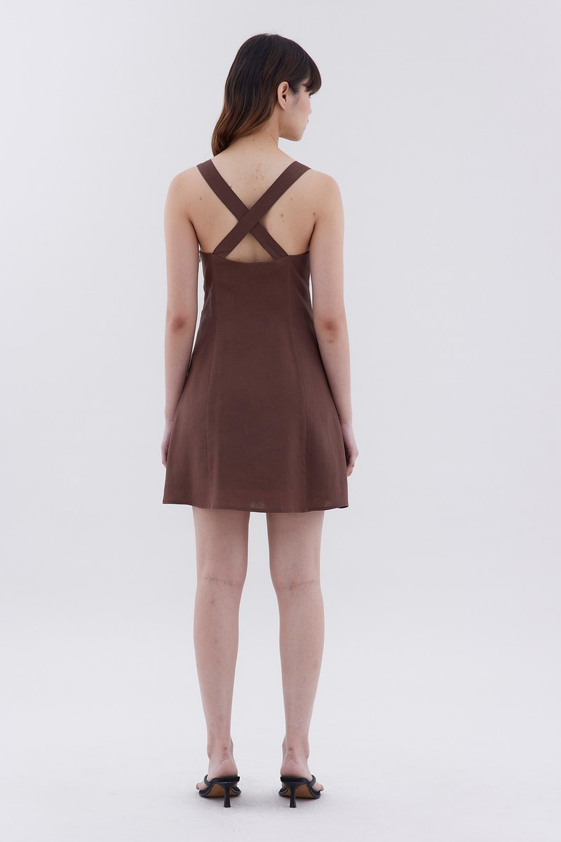 Miara Cross-Back Dress
