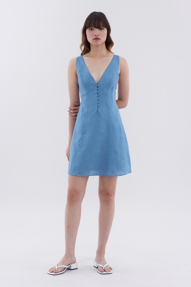 Miara Cross-Back Dress