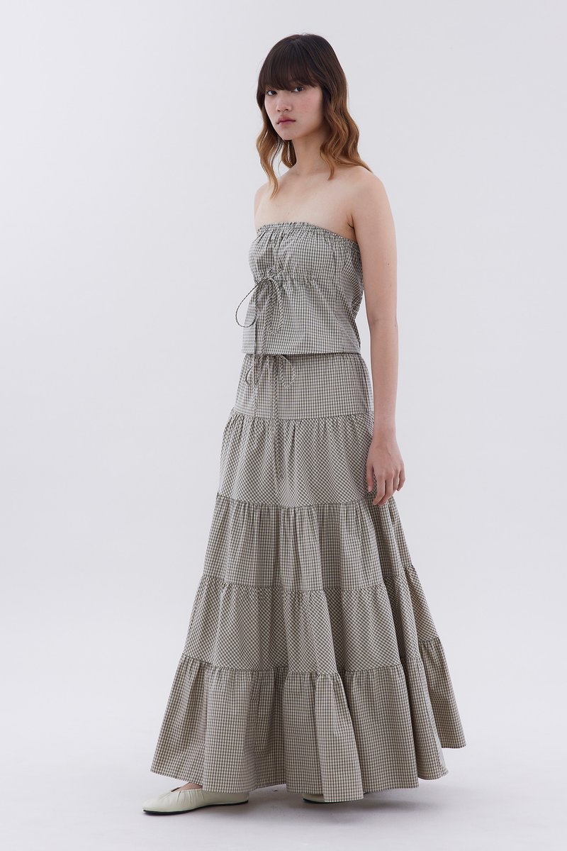 Garsha Tiered Skirt