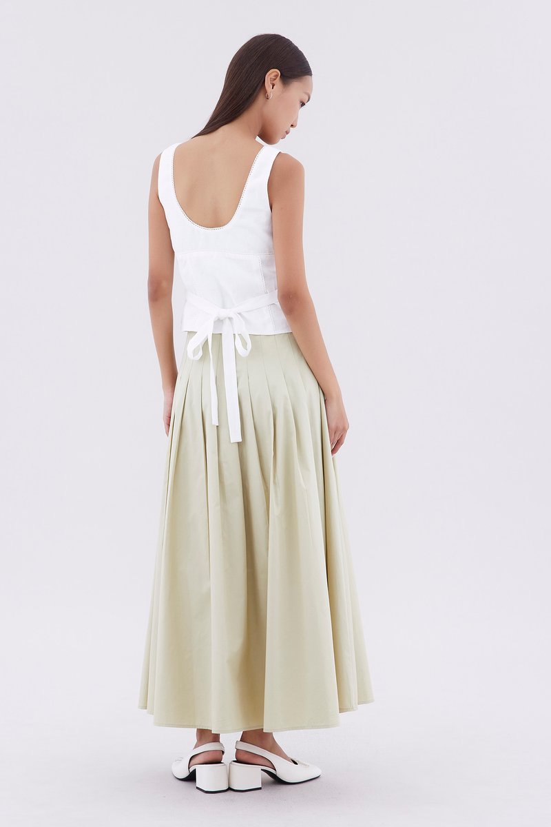 Yoala Bustier Fitted Top
