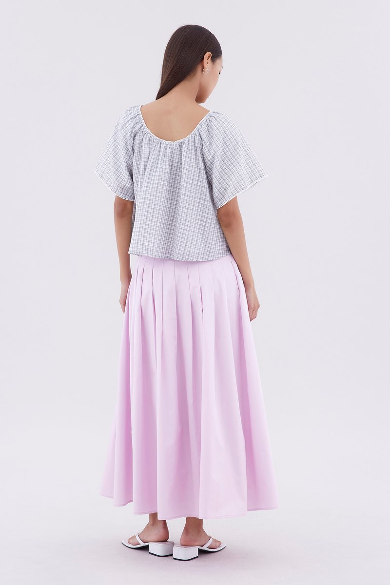 Orella Bell-Sleeve Blouse