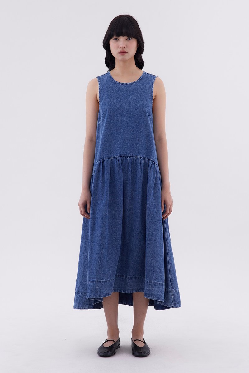 Shelise Drop-Waist Dress