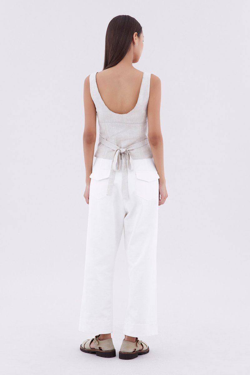 Yoala Bustier Fitted Top