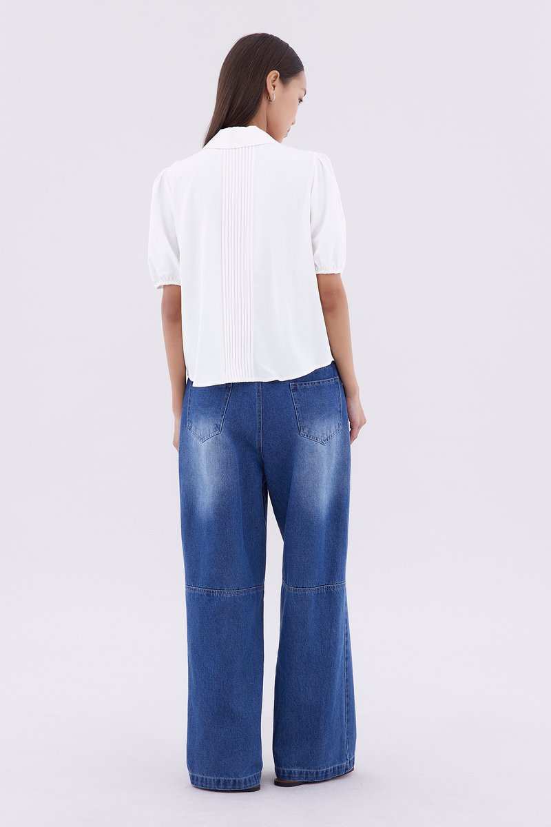 Felisia Round-Collar Shirt