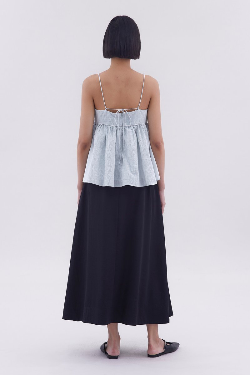 Zeldane Tie Back Swing Top