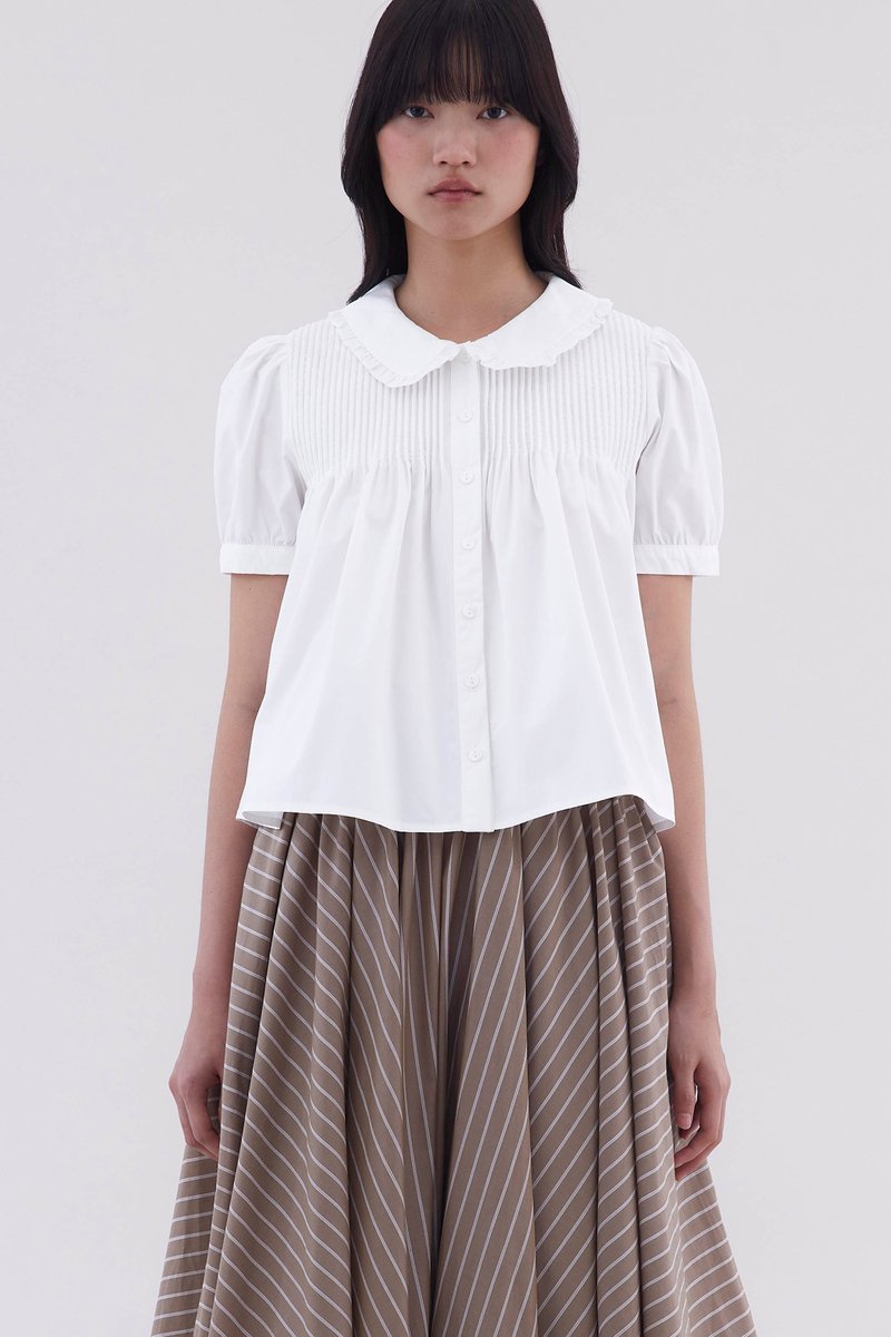 Tarea Pin-Tuck Shirt