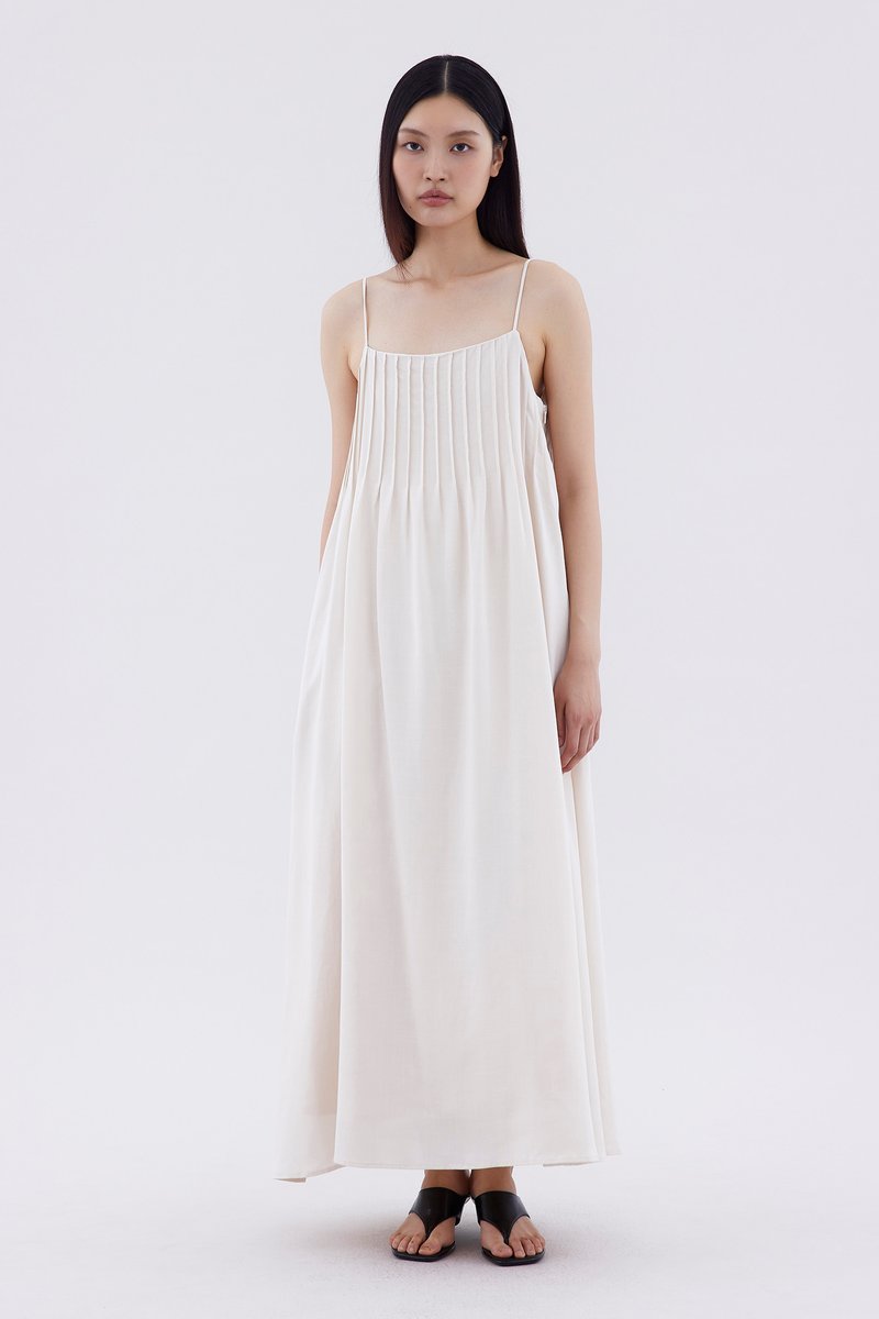 Eris Pleated Dress