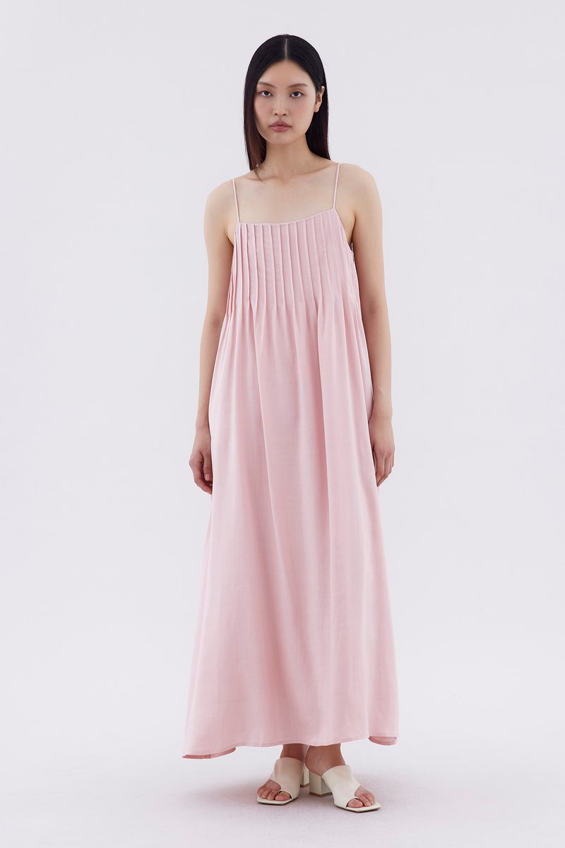 Eris Pleated Dress