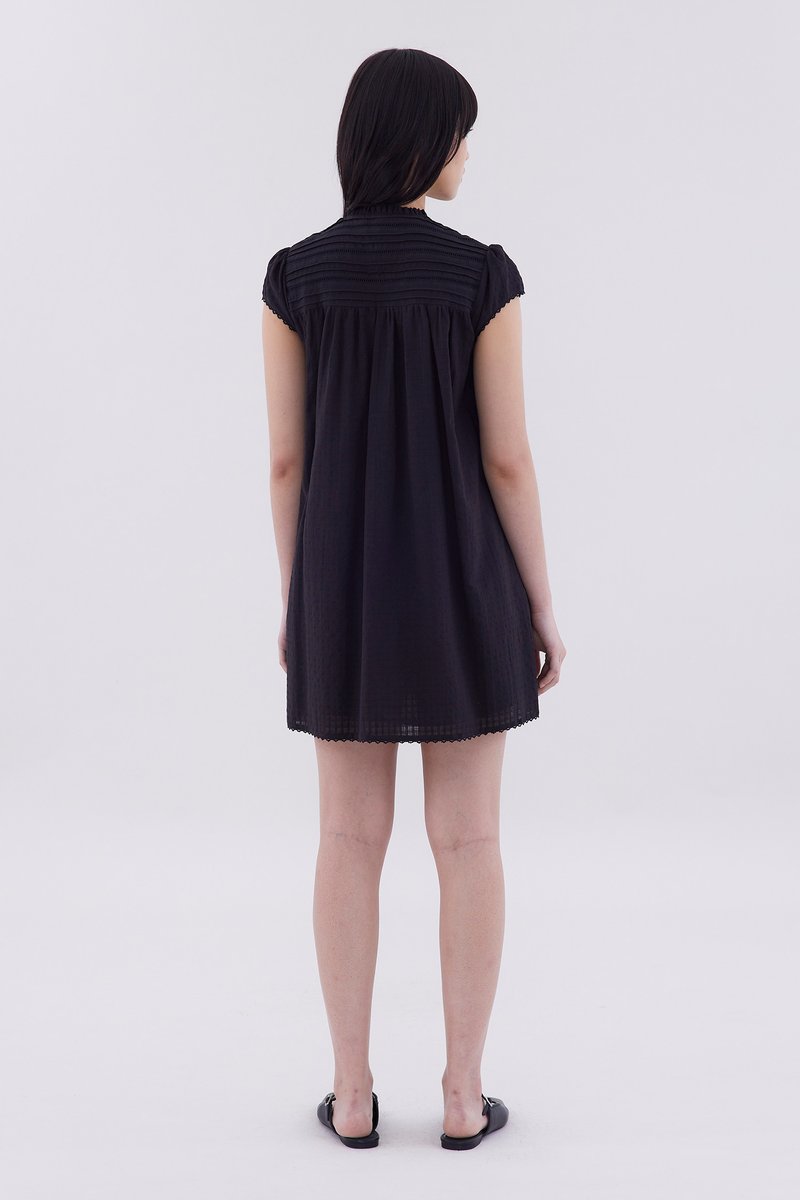 Jamela Half-Button Dress