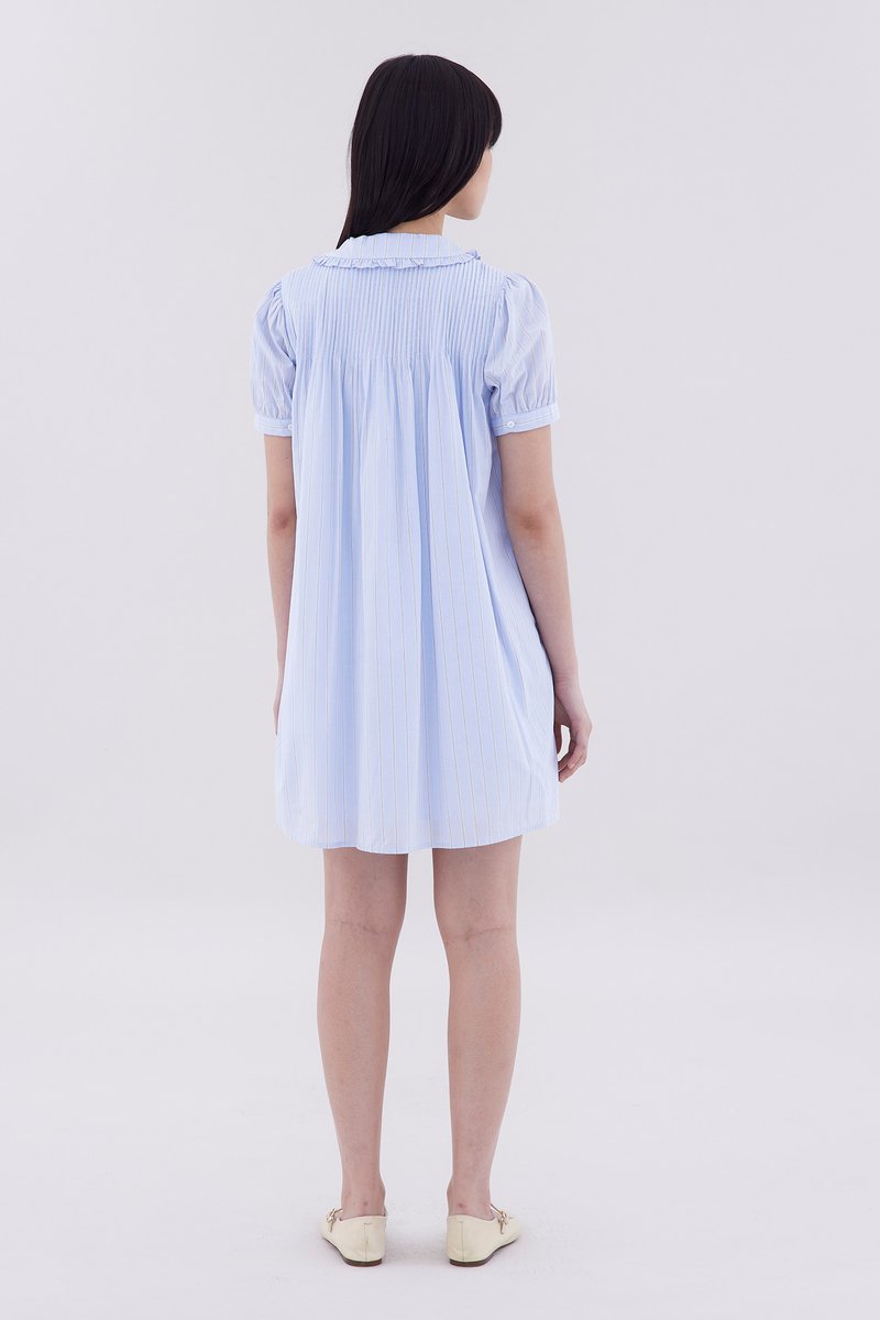 Merene Pin-Tuck Dress