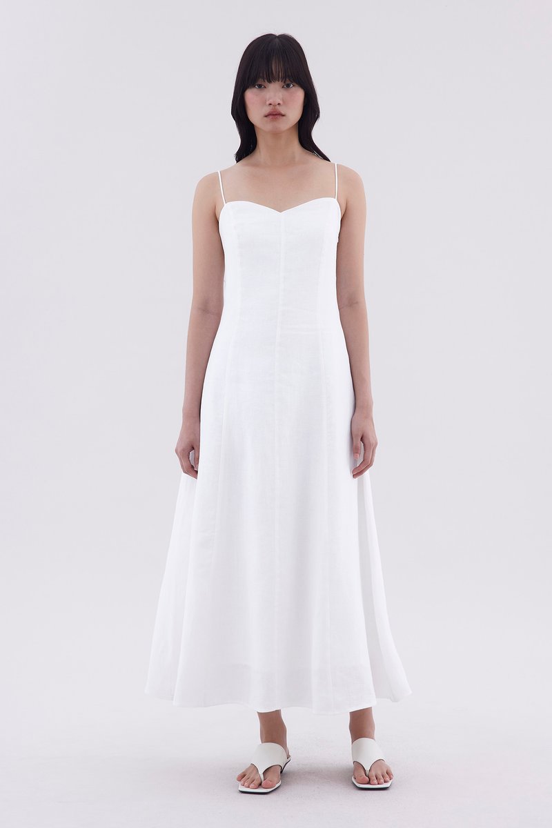 Triska Back-Tie Slip Dress