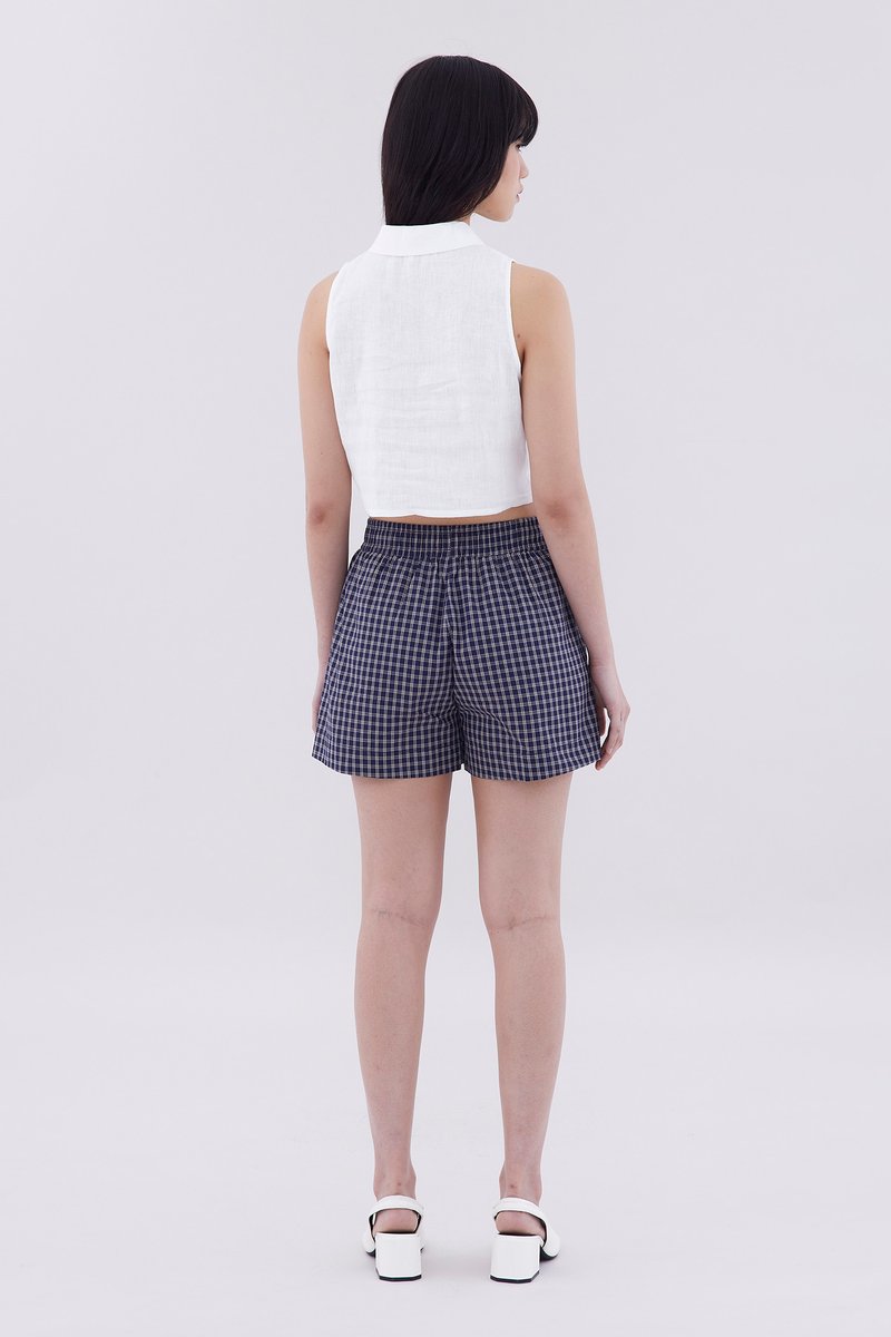 Kaize Collared Crop Top