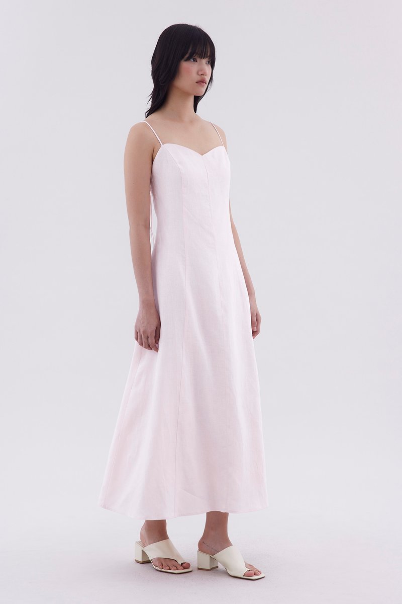 Triska Back-Tie Slip Dress