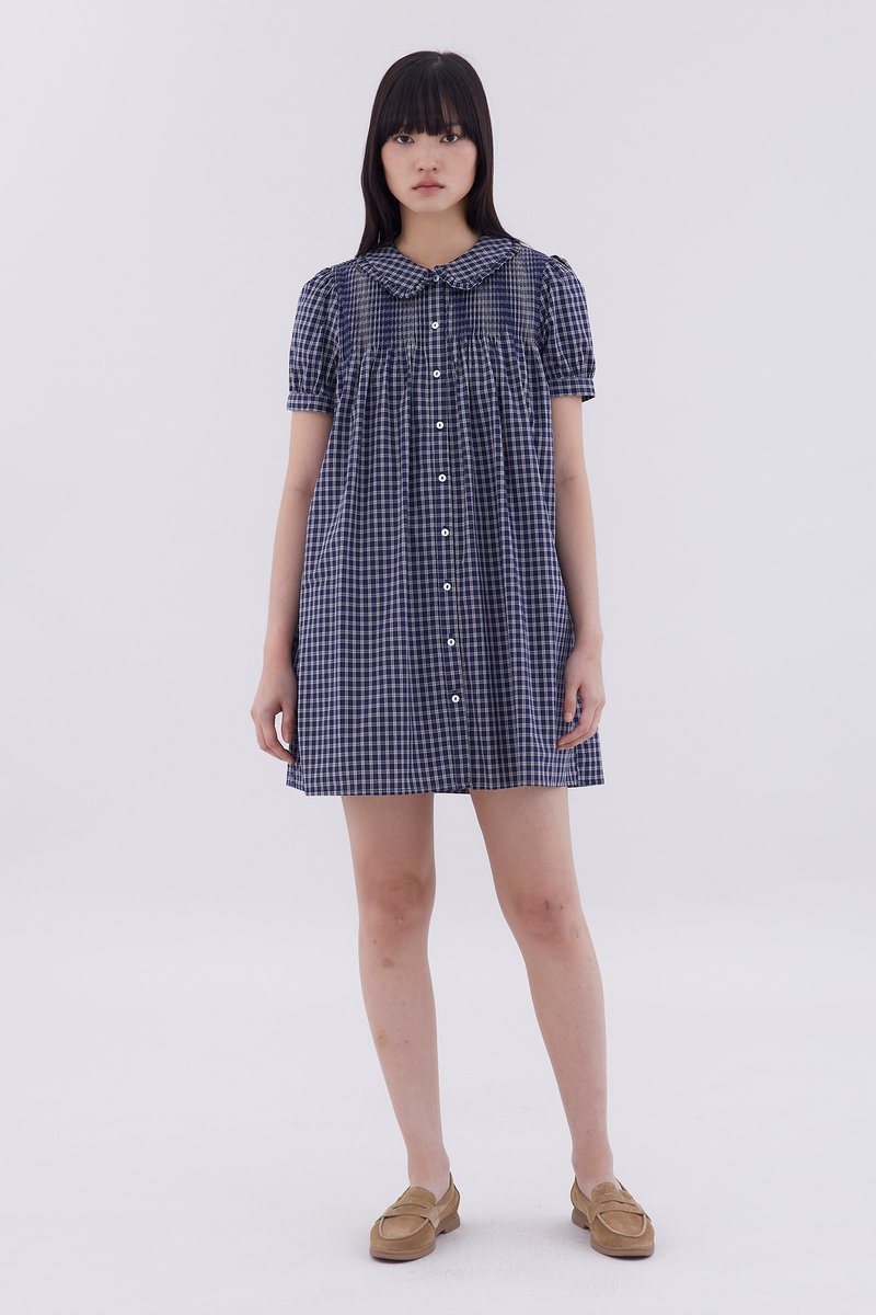 Merene Pin-Tuck Dress