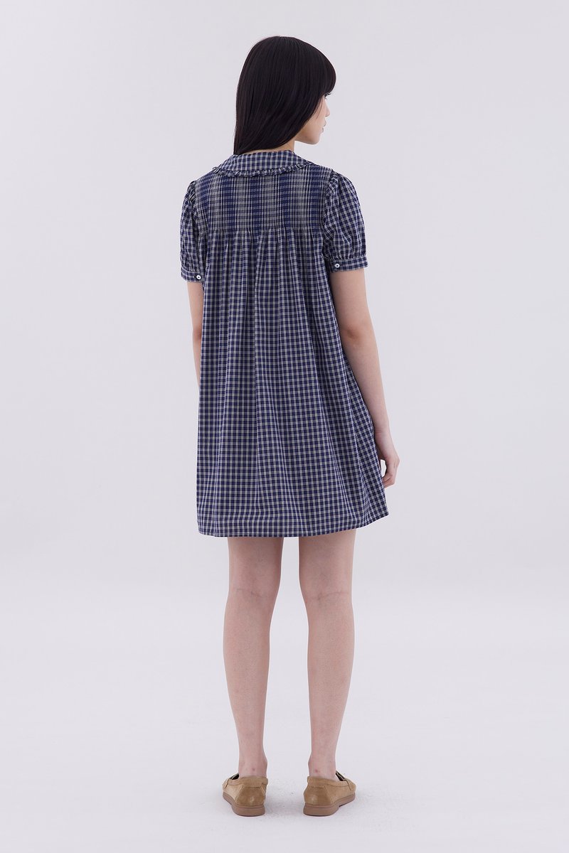 Merene Pin-Tuck Dress