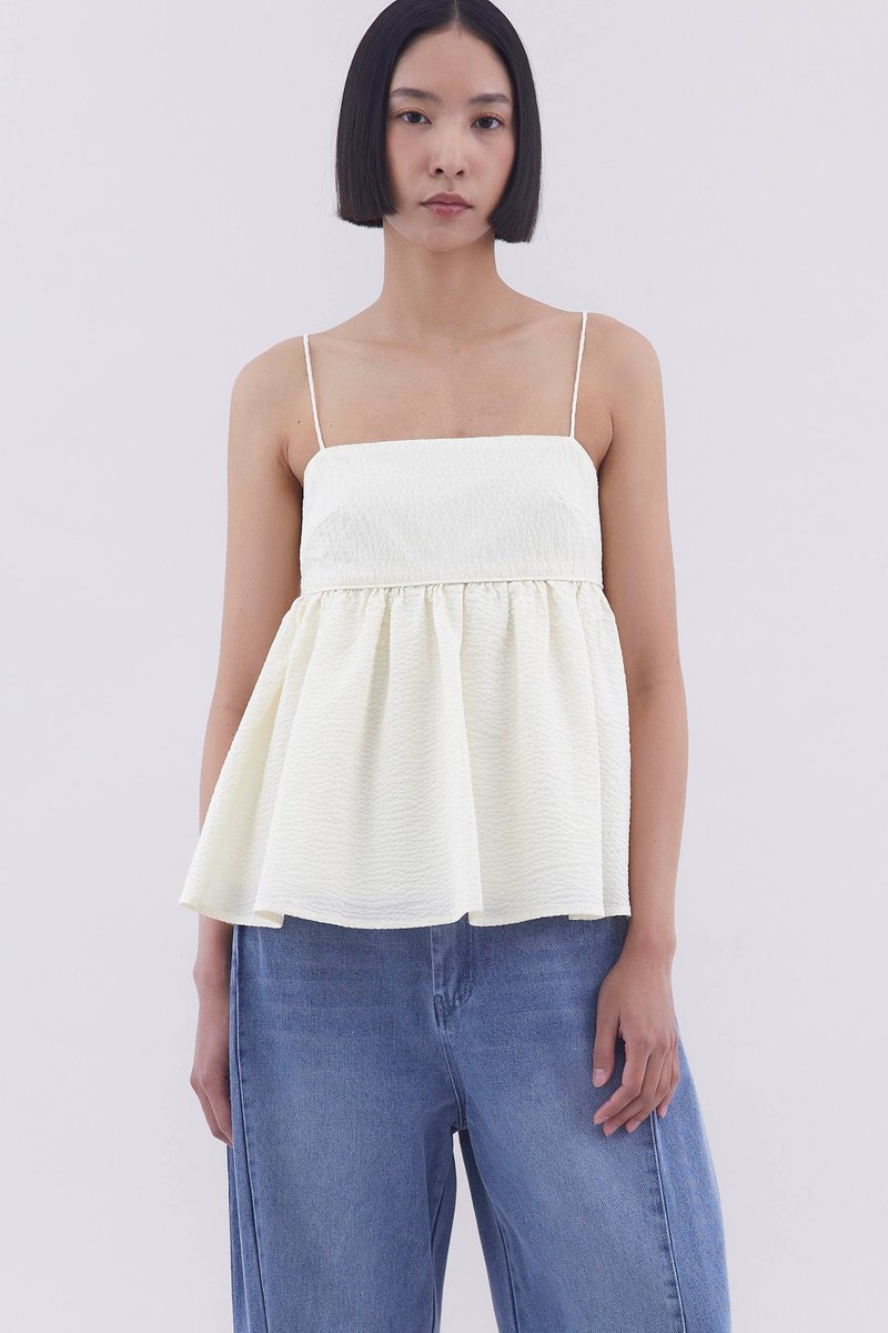 Zeldane Tie Back Swing Top
