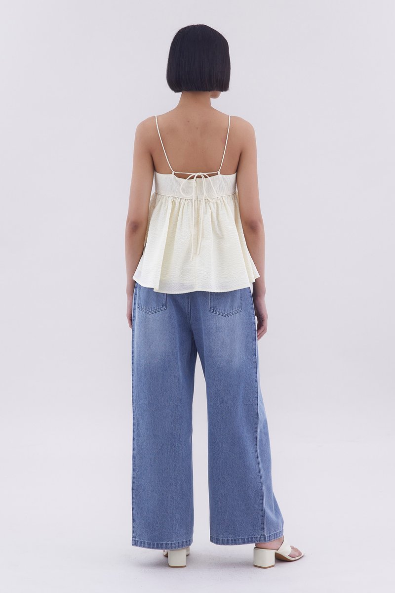 Zeldane Tie Back Swing Top