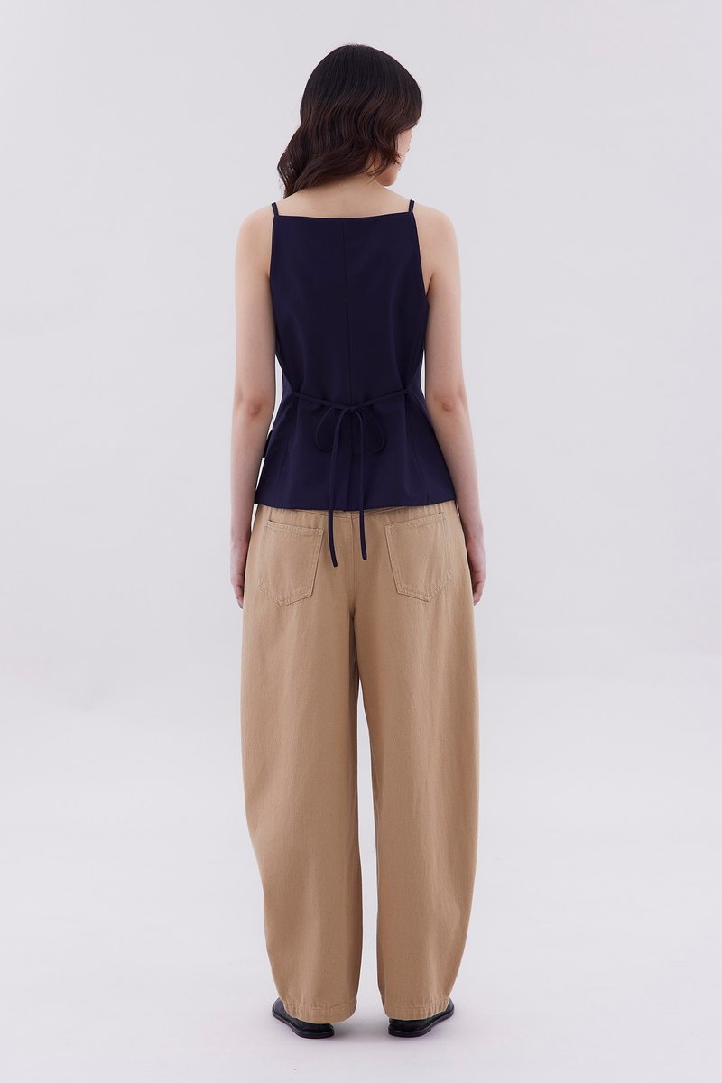 Tamie Straight Neck Waistcoat