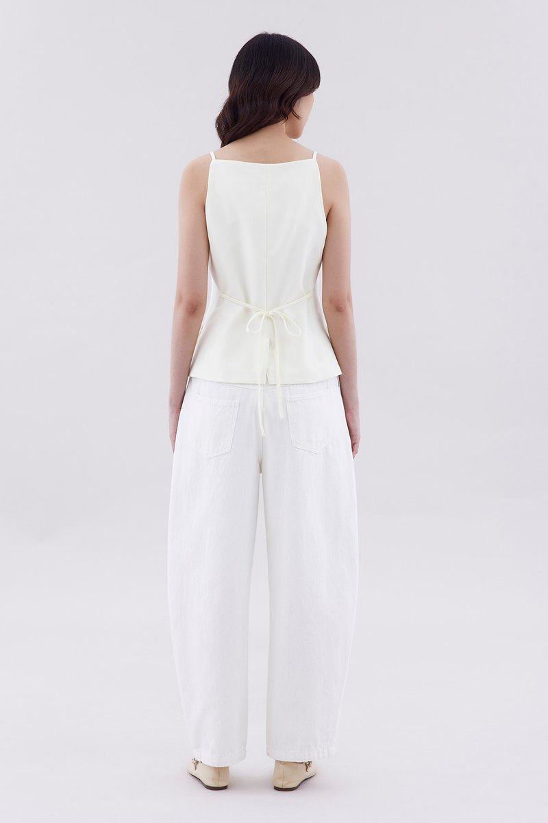 Tamie Straight Neck Waistcoat