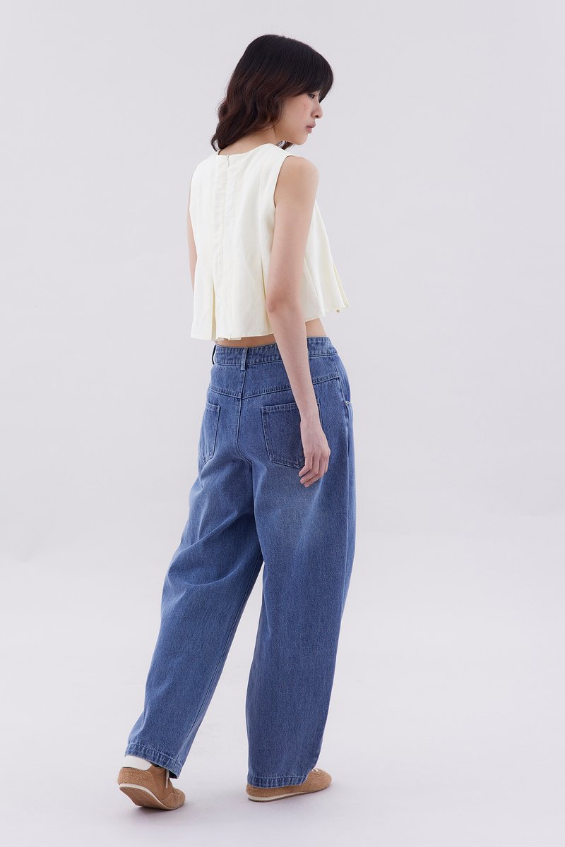 Lyno Pleated Top