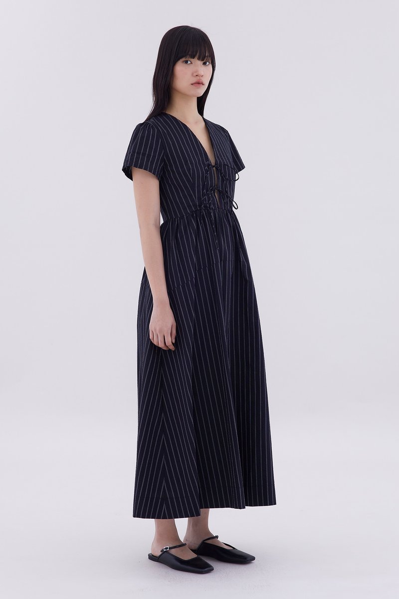 Ravora Tie-Front Dress