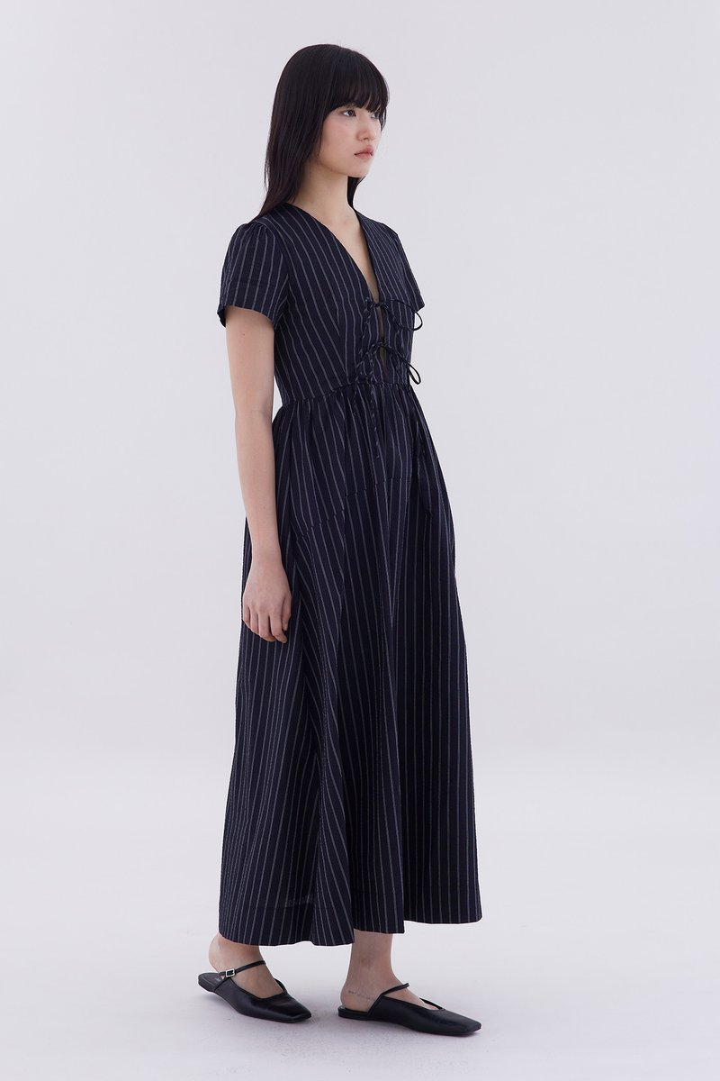 Ravora Tie-Front Dress
