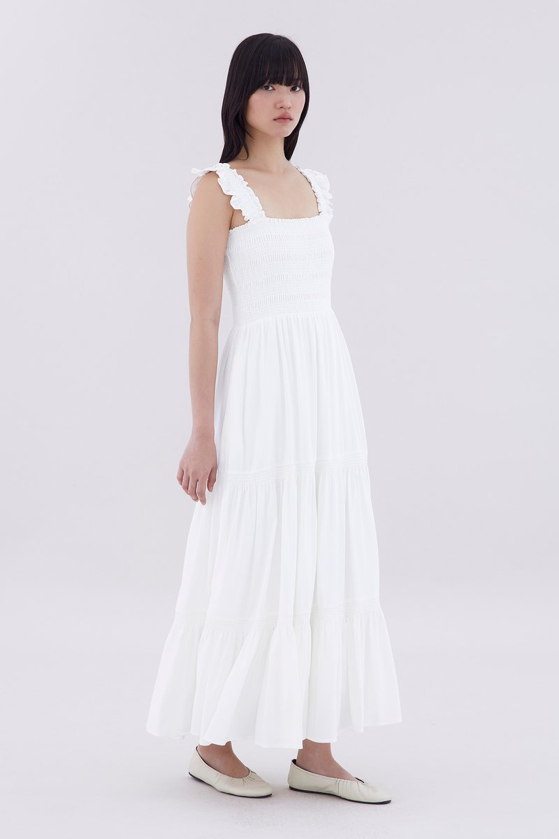 Finela Smock Tiered Dress