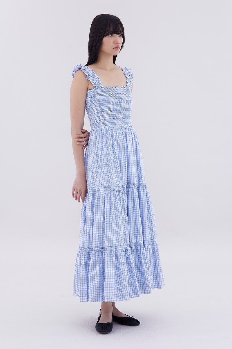 Finela Smock Tiered Dress