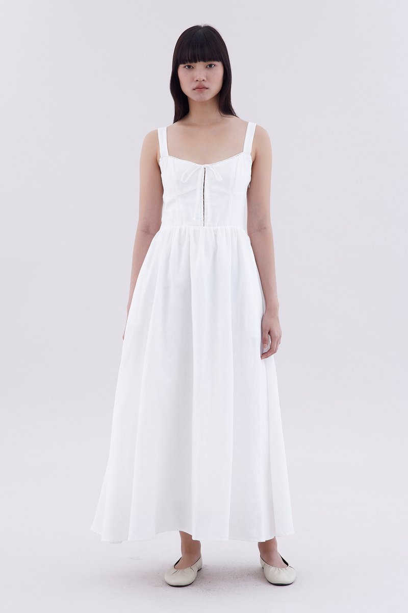 Carmena Crochet-Trim Dress
