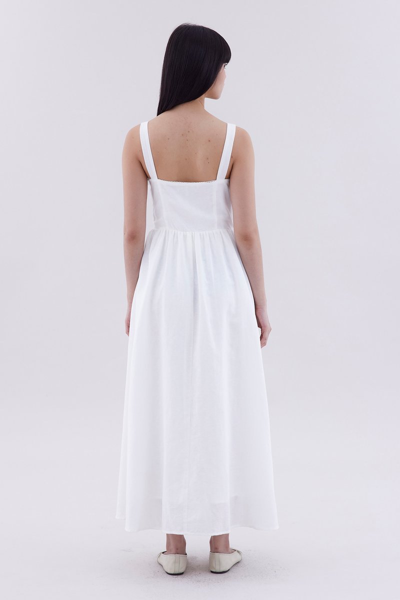 Carmena Crochet-Trim Dress