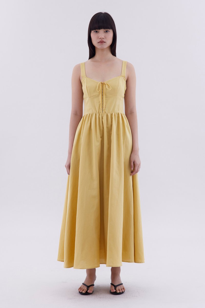 Carmena Crochet-Trim Dress