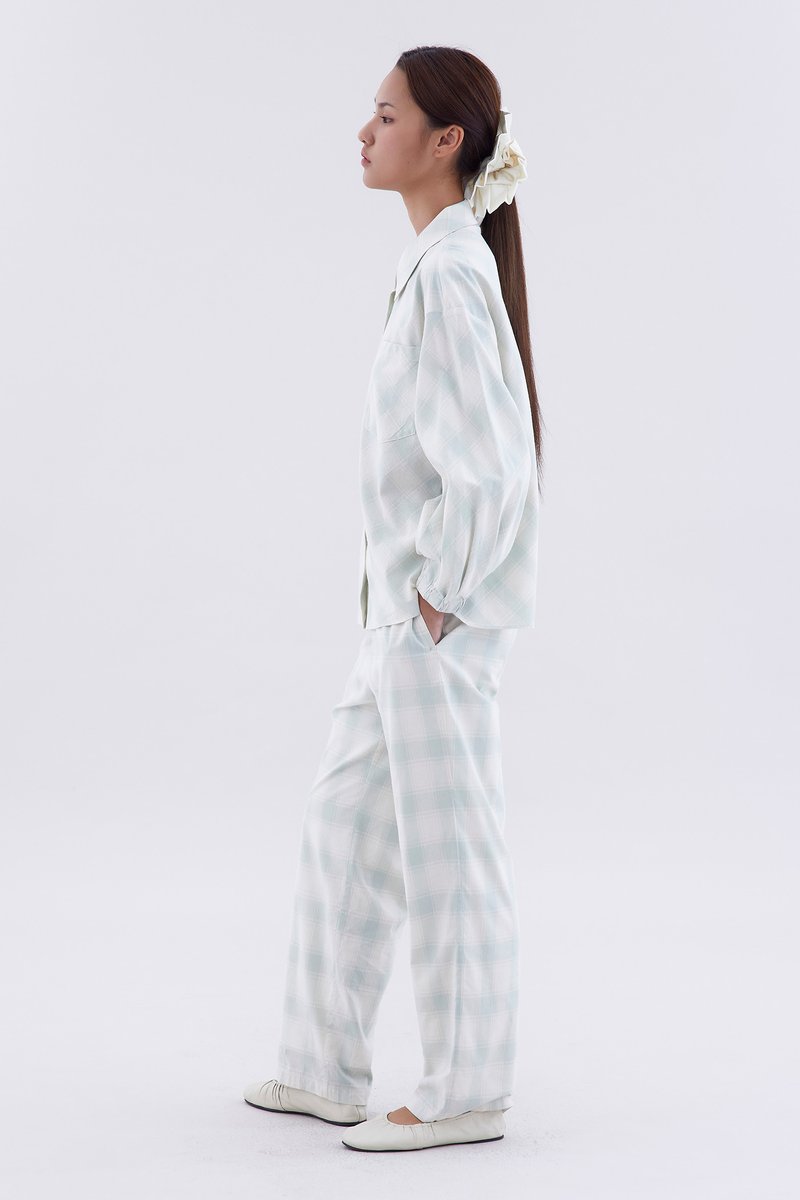 Gathered Sleeve Blouse