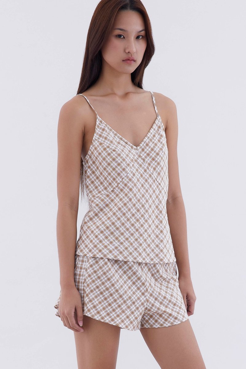 Checked Cami