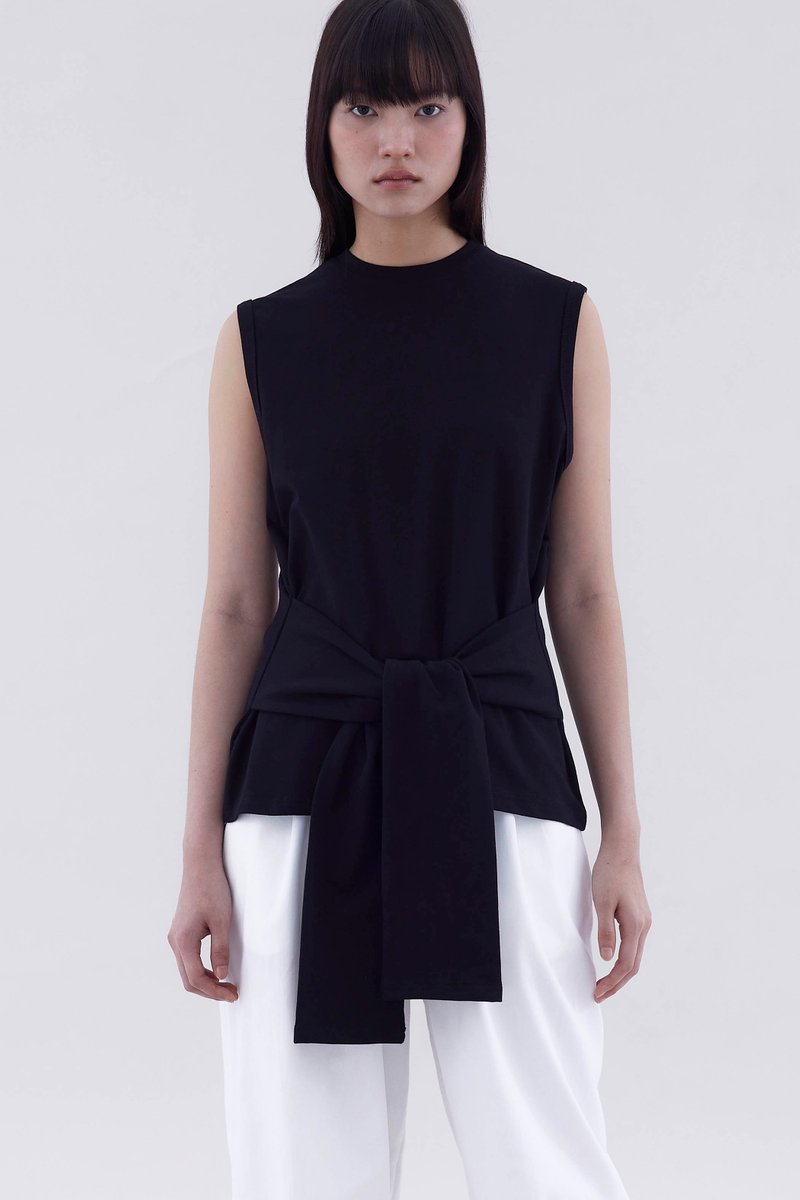 Savine Tie-Waist Relaxed Tee