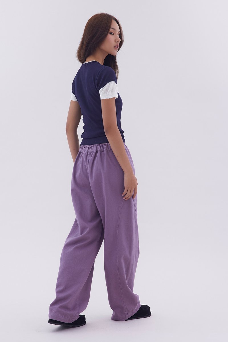 Washed Cotton Pants