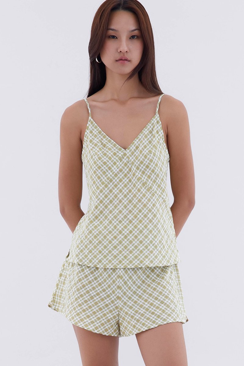 Checked Cami