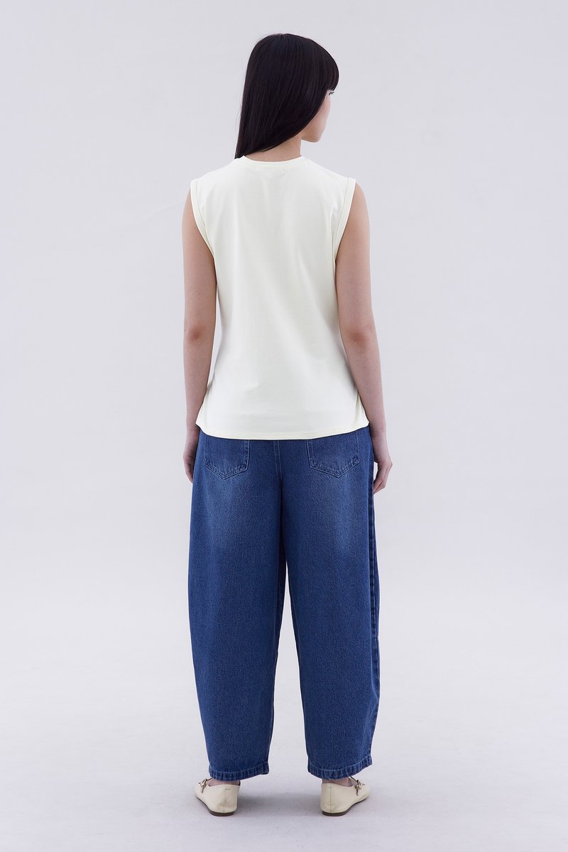 Savine Tie-Waist Relaxed Tee