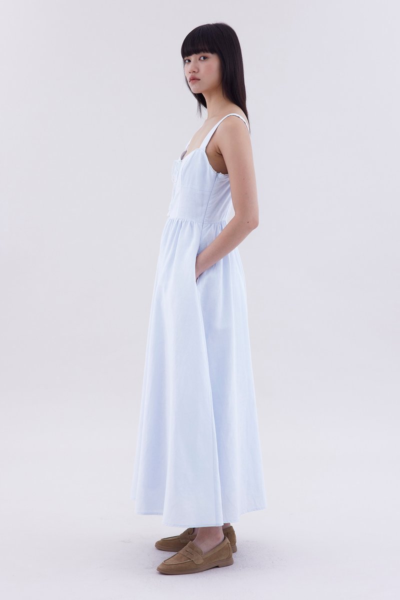 Carmena Crochet-Trim Dress