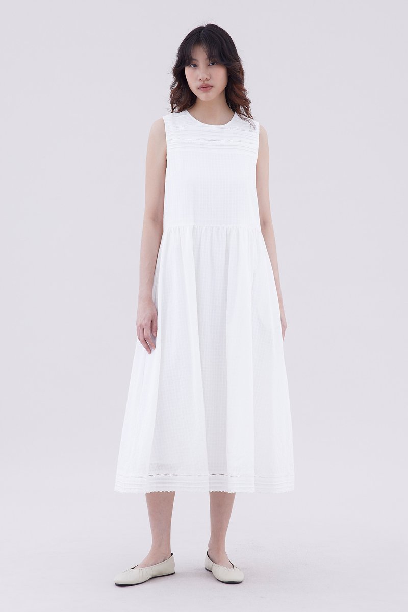 Elize Pin-Tuck Dress
