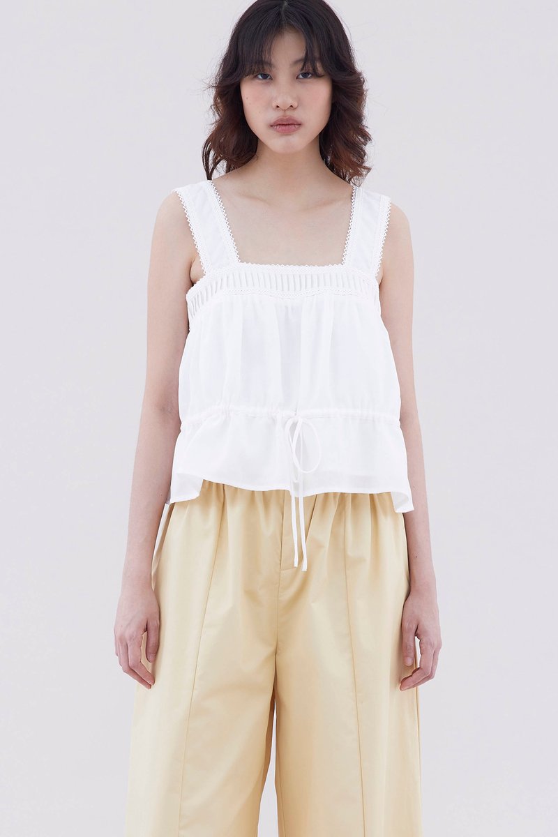 Celo Square-Neck Relaxed Top