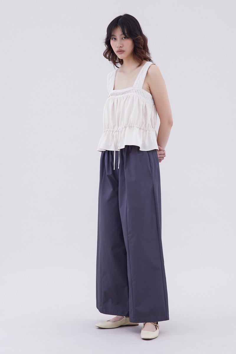 Celo Square-Neck Relaxed Top