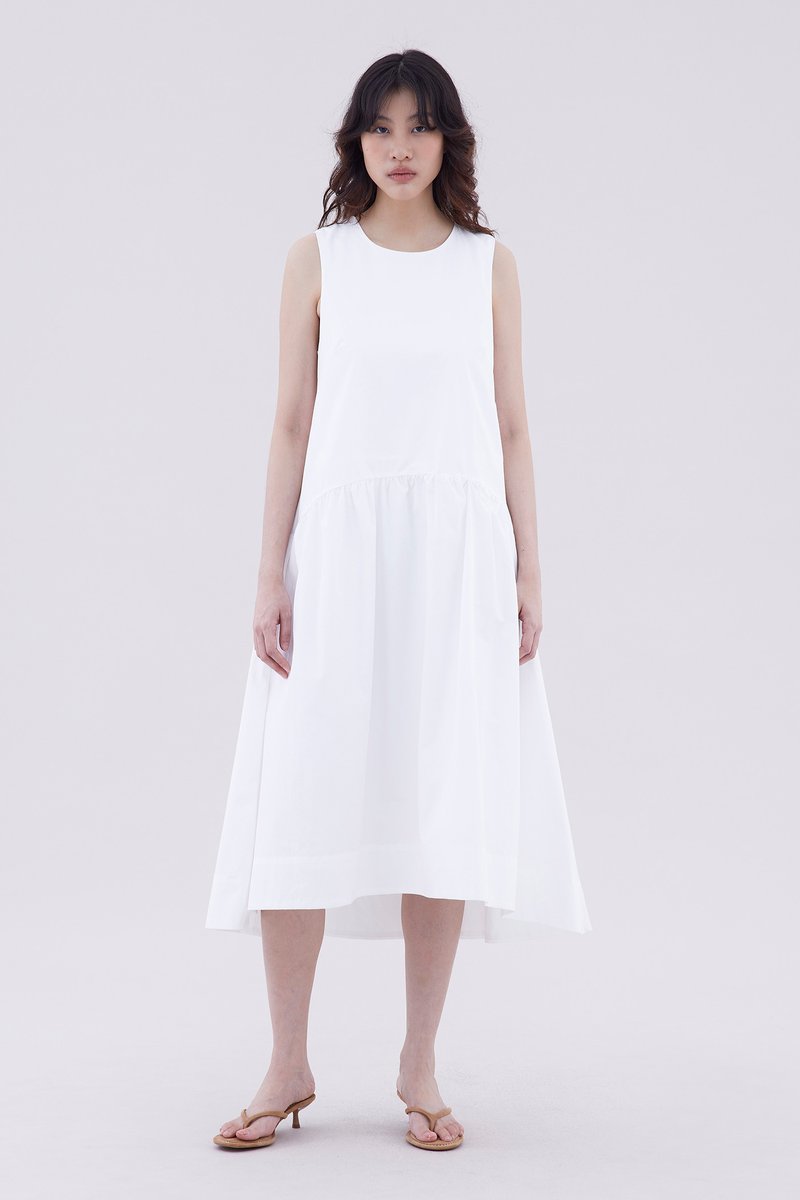 Shelise Drop-Waist Dress