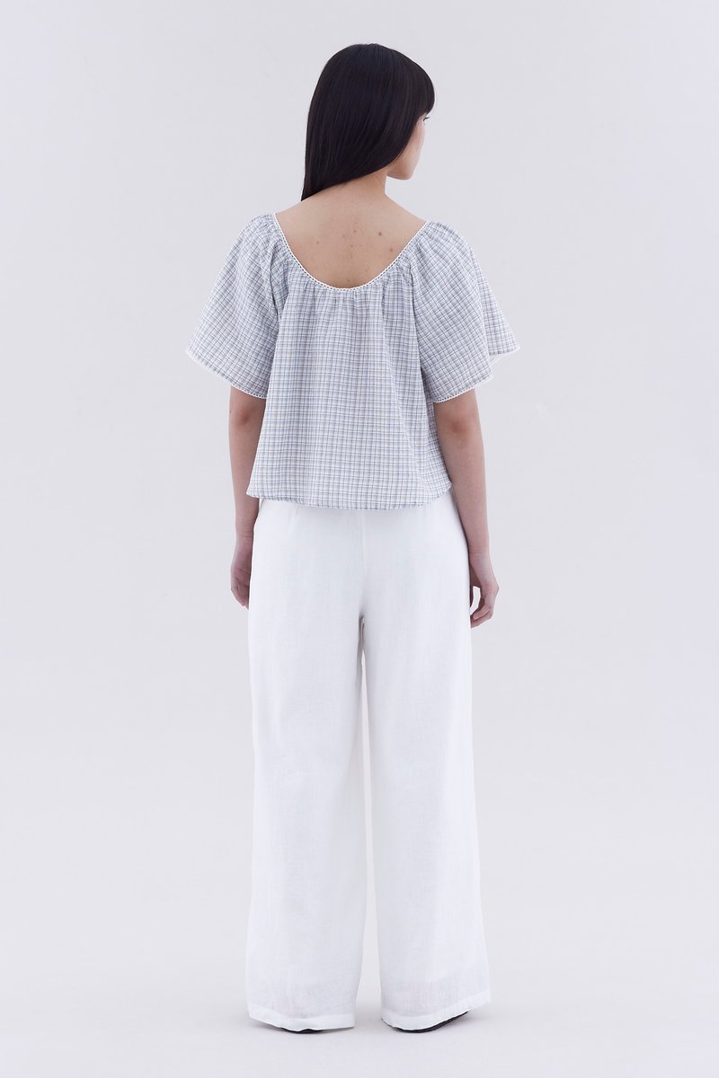Orella Bell-Sleeve Blouse