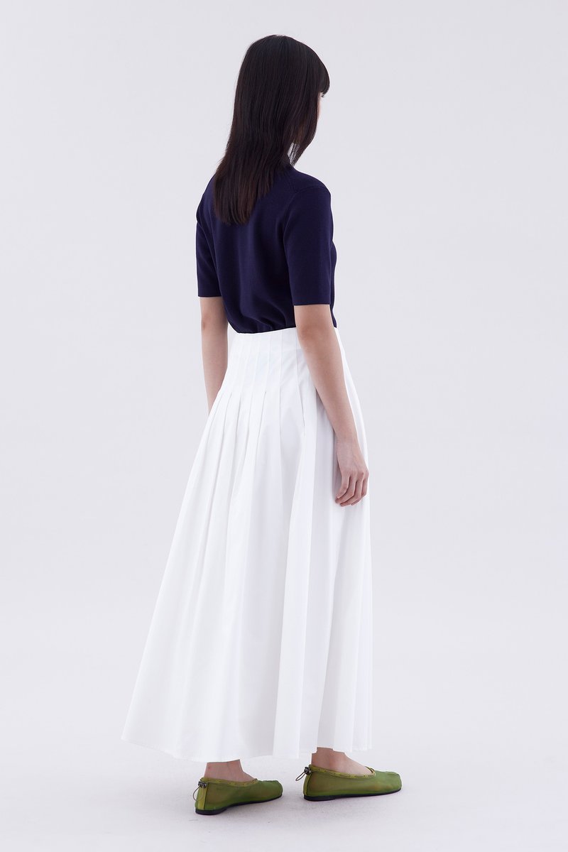 Sonia Pleated Full Skirt