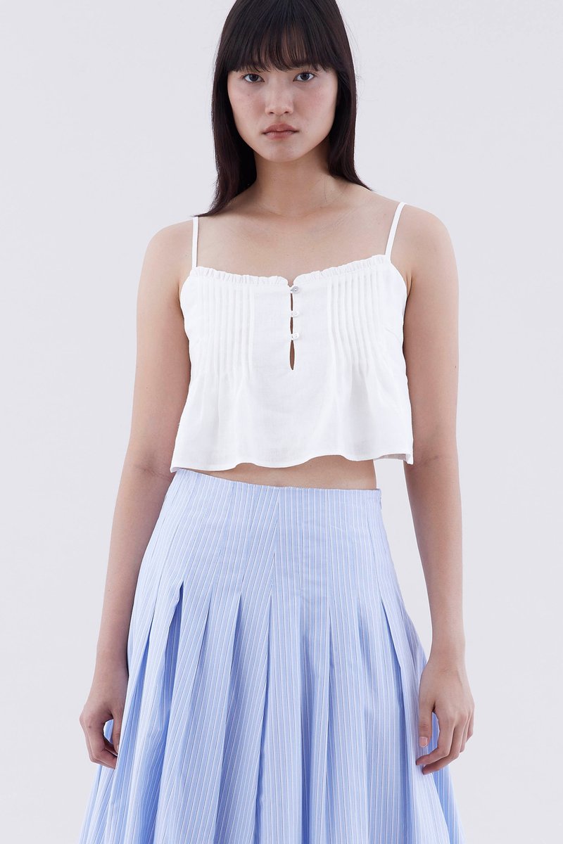 Kerley Pin-Tuck Cami Top
