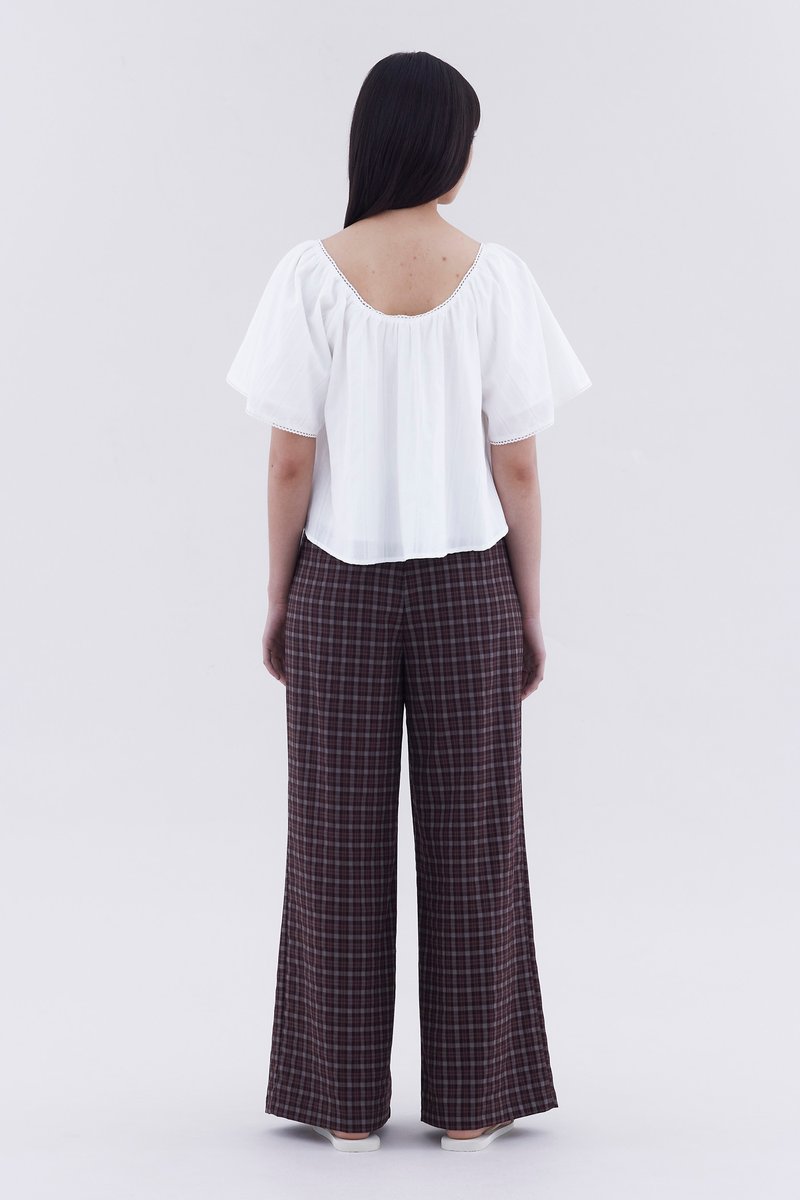 Orella Bell-Sleeve Blouse