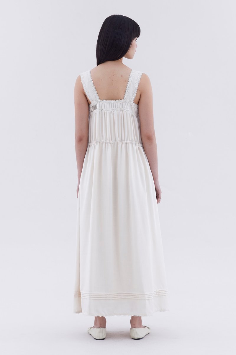 Marisol Square-Neck Relaxed Dress
