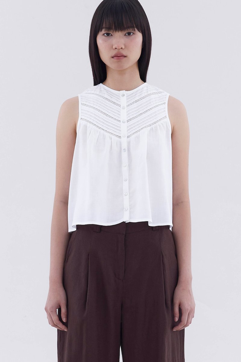 Celestyn Lace Panel Top