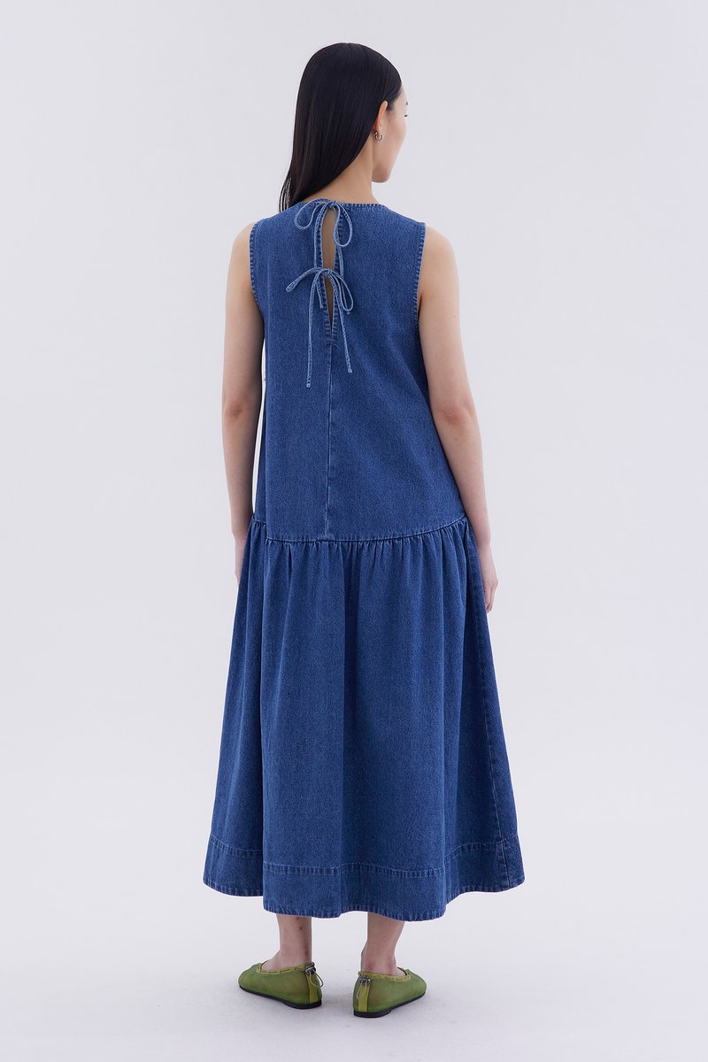 Shelise Drop-Waist Dress