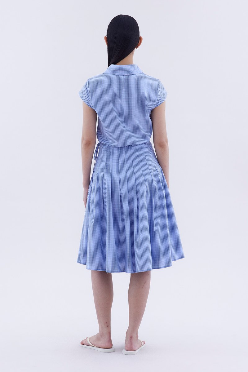 Loona Cap Sleeve Fitted Shirt